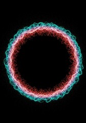 Abstract representation of invisible energy waves, illustrating the concept of microwave radiation used in various modern technologies ,radio ,energy ,abstract