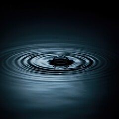Abstract shot showing the surface tension of still water viewed from a sharp angle, capturing subtle ripples and reflections ,detail ,surface ,calm
