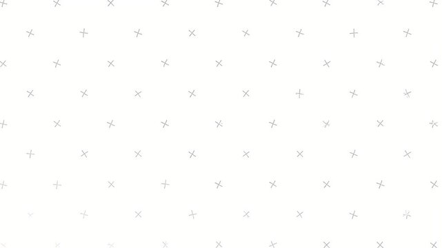 Tiny crosses pattern.