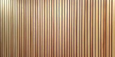 Wooden wall featuring vertical slats for an elegant backdrop.