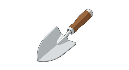A classic handheld gardening trowel, an essential tool designed for precise planting, digging, and nurturing your green space with care
