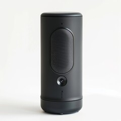 Black Modern Futuristic Speaker.