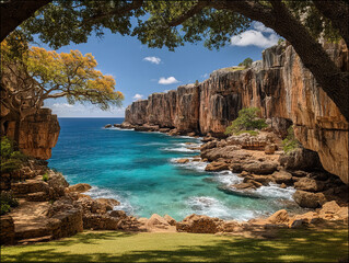 Obraz premium Christmas Island territory of Australia