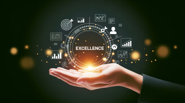 hand pushing a button on a touch screen interface