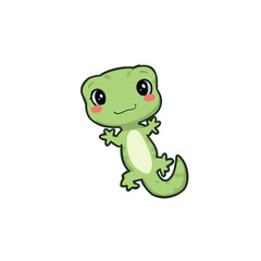 Cute Gecko Design Very Cool