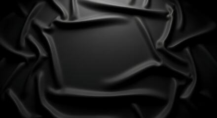 Black cloth background with copy space 3d render 75032363 1