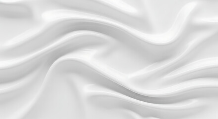 Abstract white fabric background with copy space 3D illustration 47099648 1