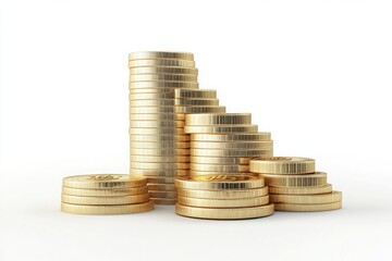 PNG Money investment finance on podium white background