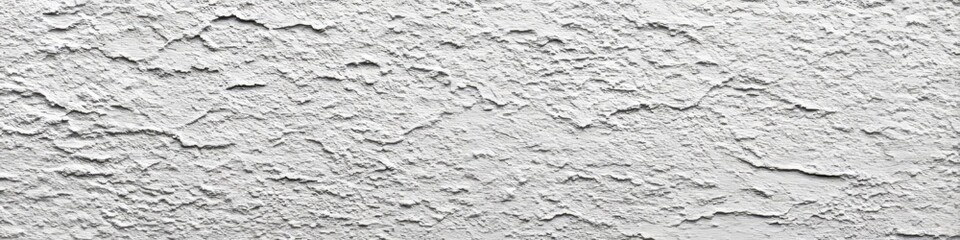 Fototapeta premium Textured White Cement Surface for Grunge Background, Rustic Wall Backdrop with Distressed Effect
