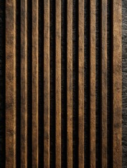 Wooden Vertical Stripes Textured Panel for Interior Design Projects