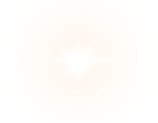 Radiant Sunburst Effect PNG Overlay Experience Glowing Lights and Sparkles Perfect for Enhancing Your Designs