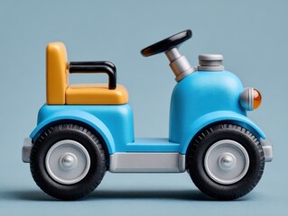 Colorful Toy Automotive Tire and Vehicle Play Set for Kids