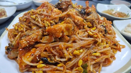 Spicy braised Monkfish