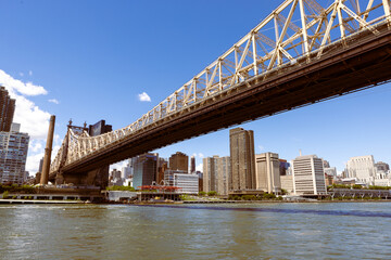 Queenboro Bridge Over East River