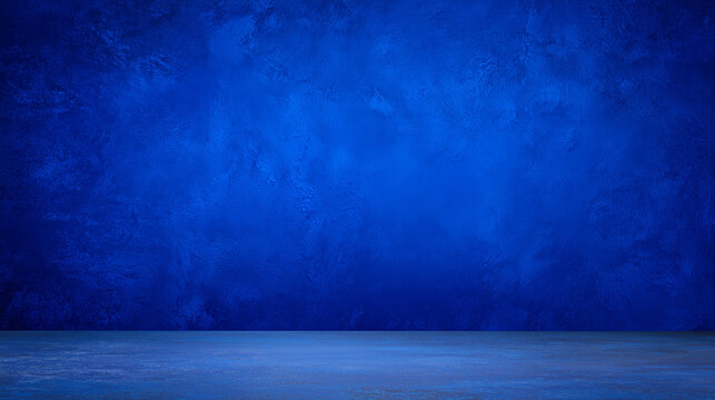 blue grunge interior
