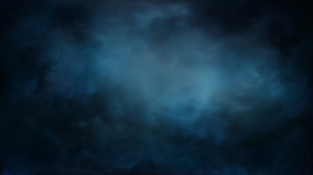 blue smoke on black