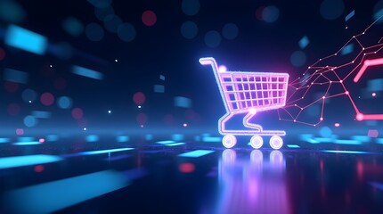 Black Friday Cyber Monday Digital Shopping Concept