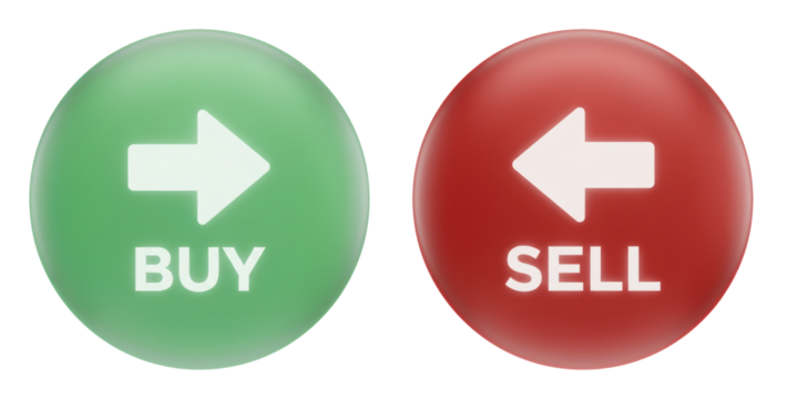 Buy and Sell Arrow Buttons