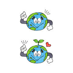 地球のキャラクター