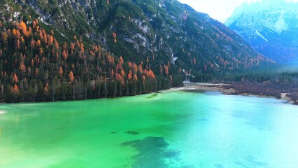 lake in the mountains