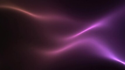 Abstract purple light waves on a dark background