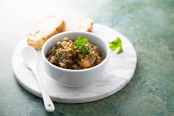Roasted eggplant dip