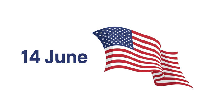 American Flag Day Celebration on June Fourteenth.