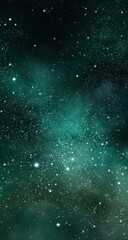 Deep Space Nebula with Sparkling Stars.