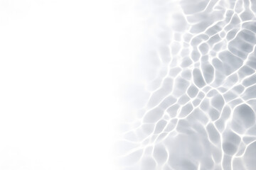 Abstract water ripple pattern isolated on white background