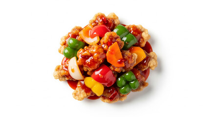 Sichuan Style Tangsuyuk With Colorful Bell Peppers