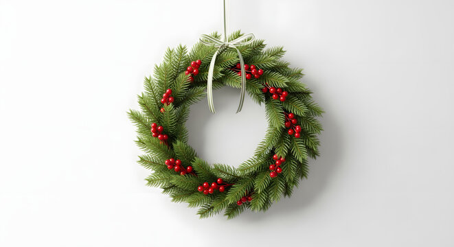 Festive Christmas scene with ornaments, candy cane, and snow on a wooden surface.