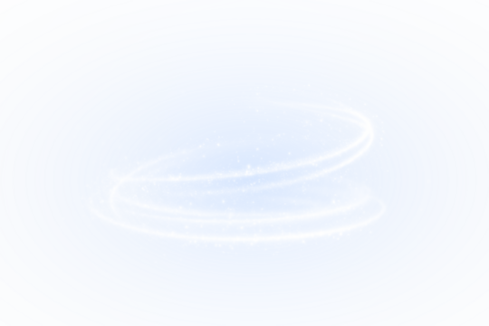 Discover enchanting Sleek Swirling Sparkle Effects on a Clear Blue Background, ideal for designs and media