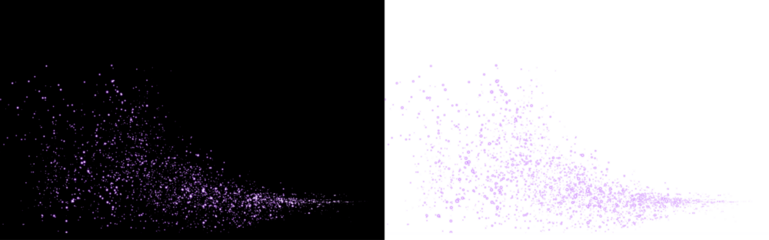 colorful explosion with lively energy, bright splashes animate dark background