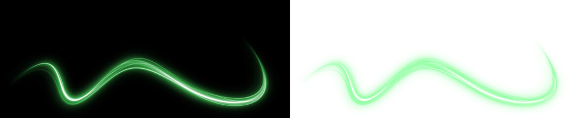 electric green streaks across dark backgrounds, scifi hud with glowing