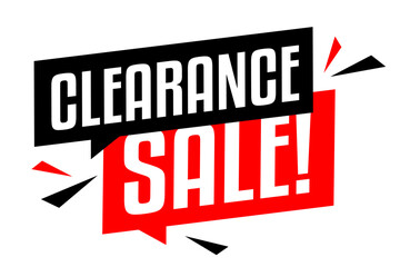 Clearance sale