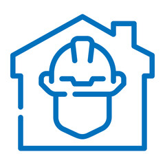 Fototapeta premium construction supervisor icon