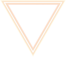 gold frame isolated on white