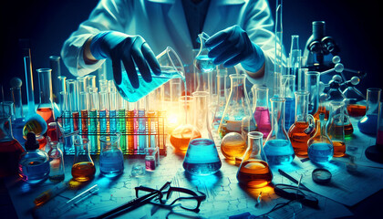 Chemistry in action &mdash; lab experiment