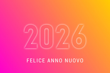 felice anno nuovo - buon anno 2026