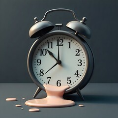 Melting Clock - Time Management & Surreal Concept