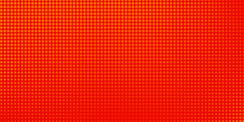 dots halftone orange color pattern gradient texture with technology digital background. eps 10.