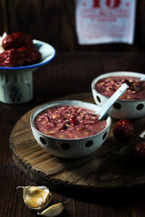 Chinese Eight Treasure Congee With Red Dates