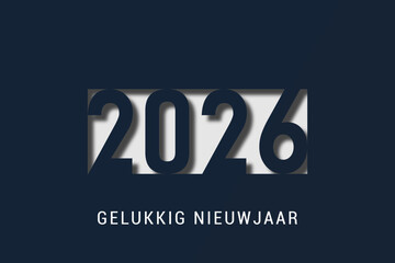 2026 - gelukkig nieuwjaar 2026