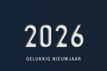 2026 - gelukkig nieuwjaar 2026