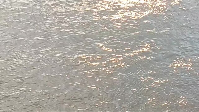 Sunshine on Water Surface View