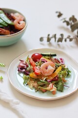 Healthy Diet Vegetable Fruit Salad Poster