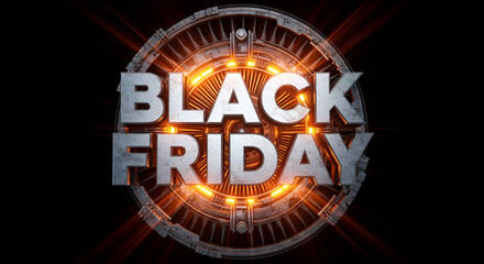 BLACK FRIDAY SELO 3D