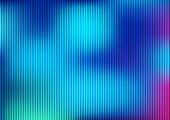 Abstract vertical stripes with gradient blue and teal hues