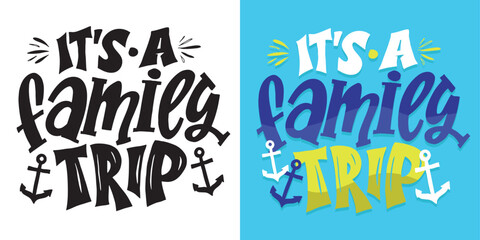 Naklejka premium Cute hand drawn doodle lettering quote. Lettering for t-shirt design, mug print, bag print, clothes fashion. 100% hand drawn vector image.