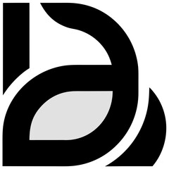 A geometric minimalist M logo featuring clean structured typography